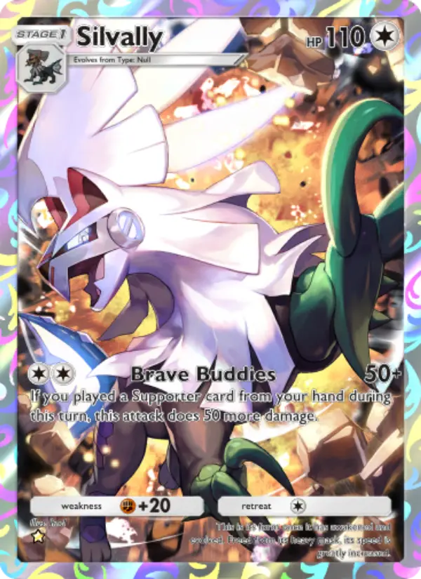 Card image of Silvally