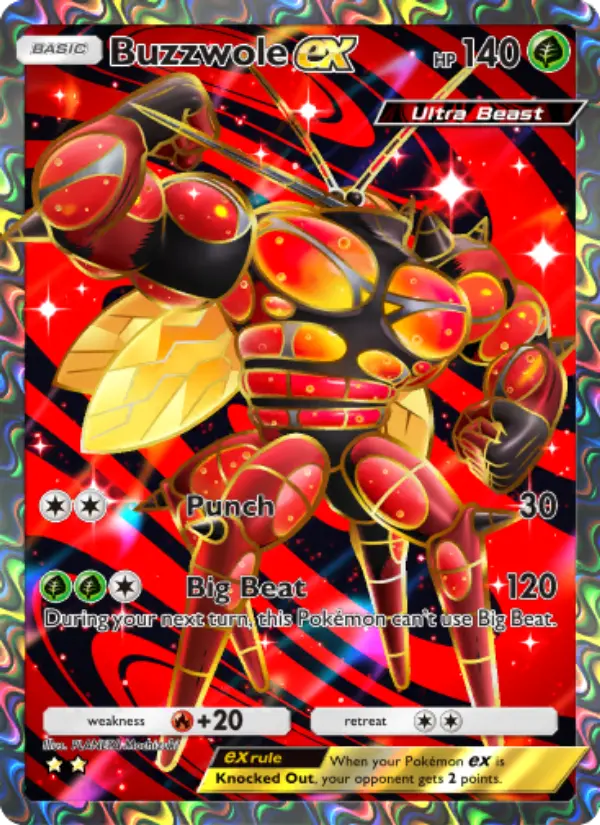 Card image of Buzzwole ex