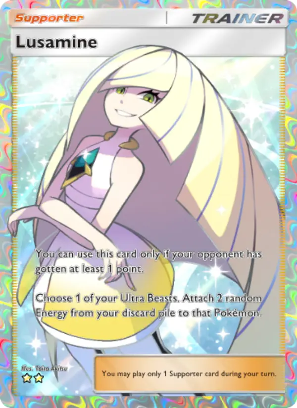 Card image of Lusamine