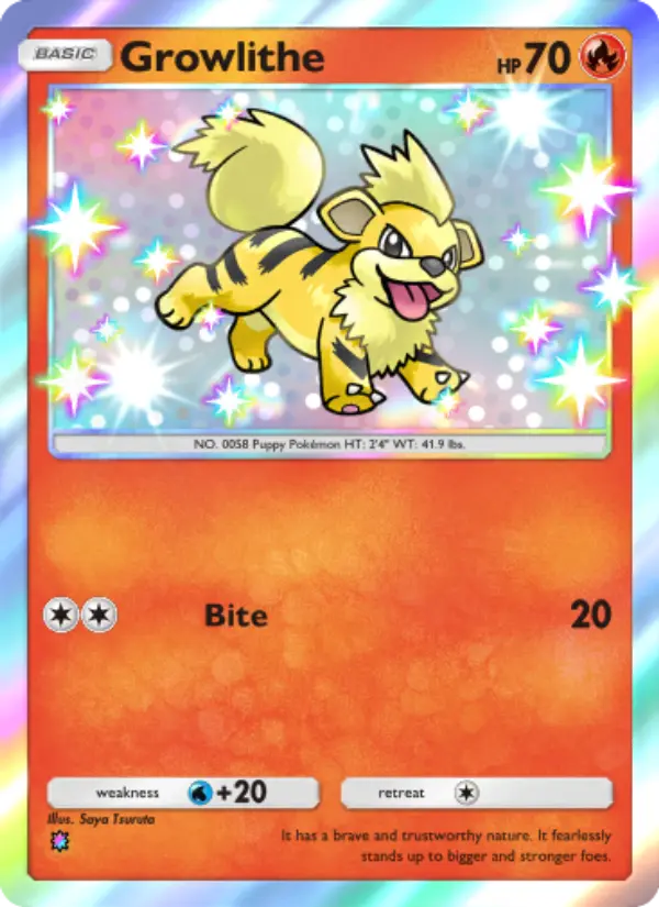Card image of Growlithe