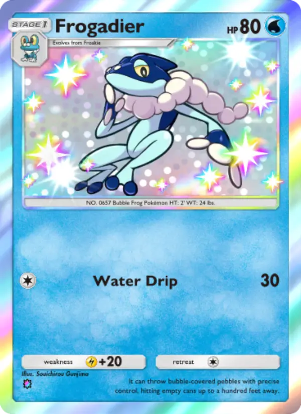 Card image of Frogadier
