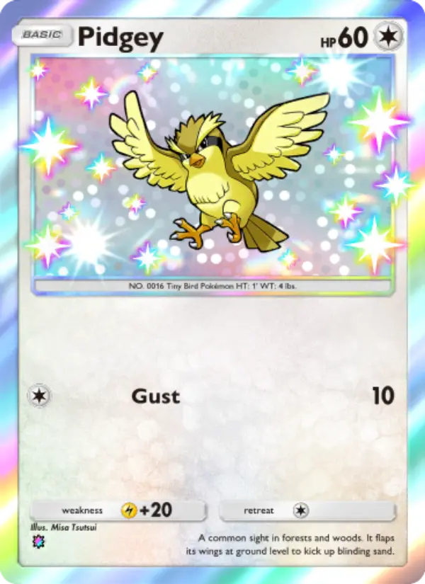 Card image of Pidgey