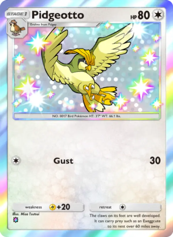 Card image of Pidgeotto