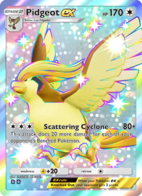 Card image of Pidgeot ex