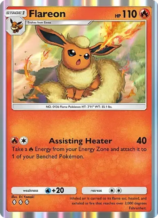 Card image of Flareon