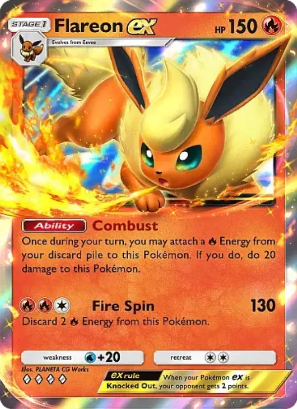 Card image of Flareon ex