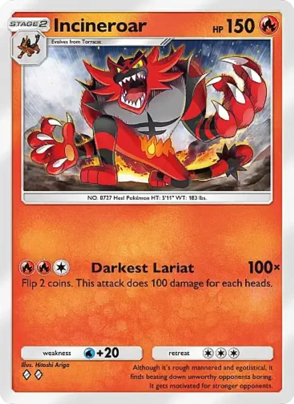 Card image of Incineroar