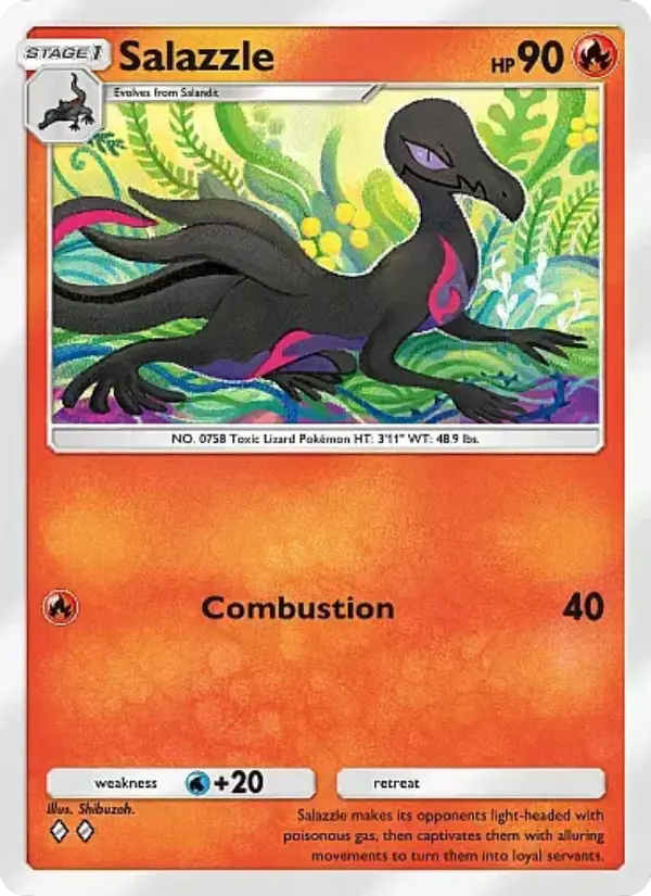 Card image of Salazzle