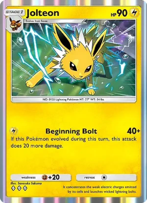 Card image of Jolteon