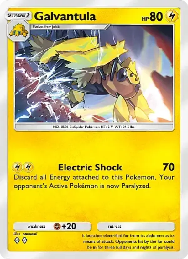 Card image of Galvantula