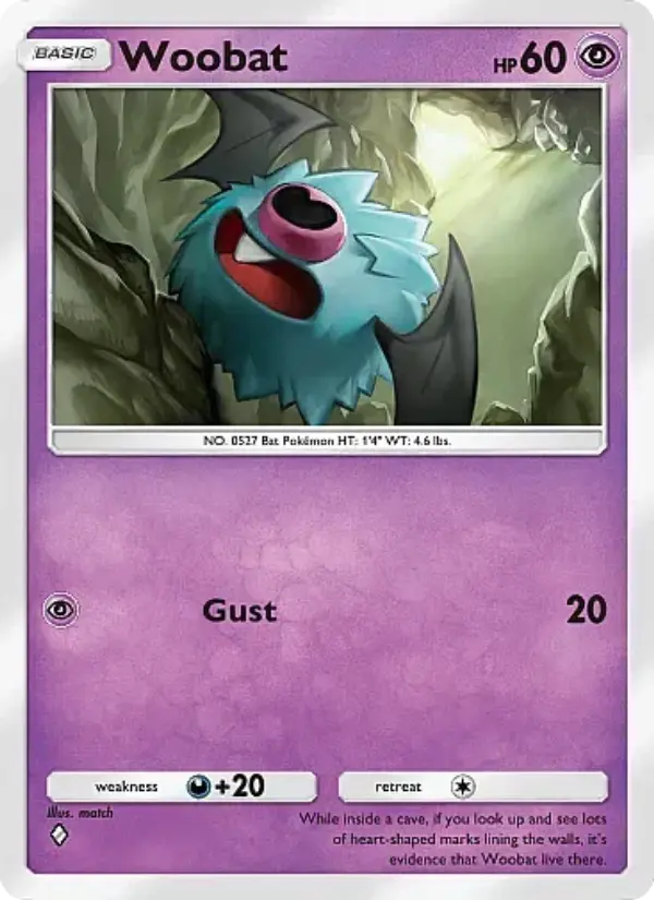Card image of Woobat