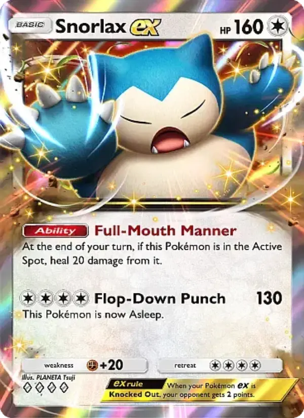 Card image of Snorlax ex