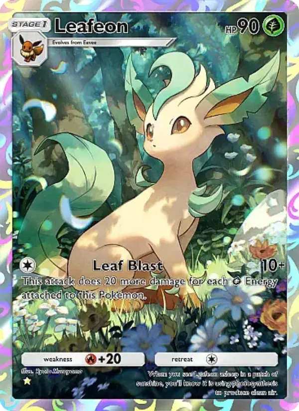 Card image of Leafeon