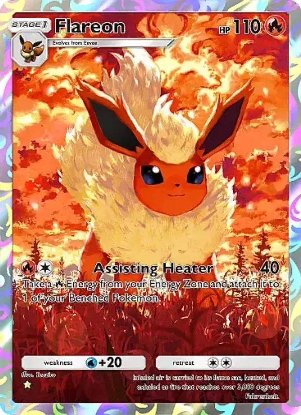 Card image of Flareon