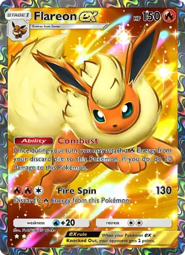 Card image of Flareon ex