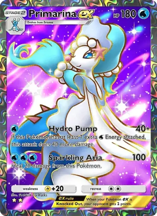 Card image of Primarina ex