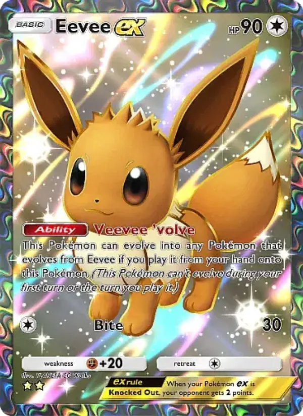 Card image of Eevee ex