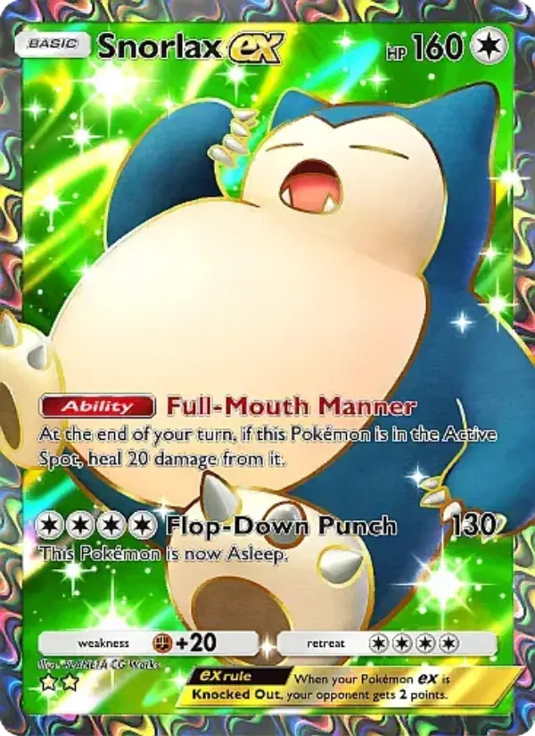Card image of Snorlax ex