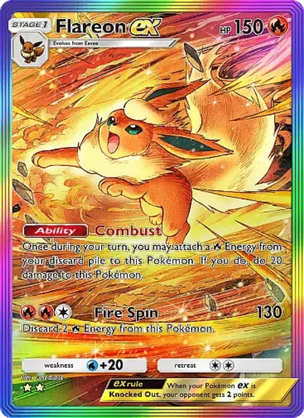 Card image of Flareon ex