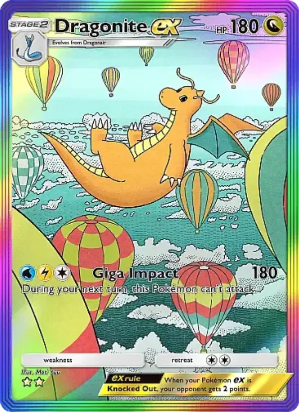 Card image of Dragonite ex