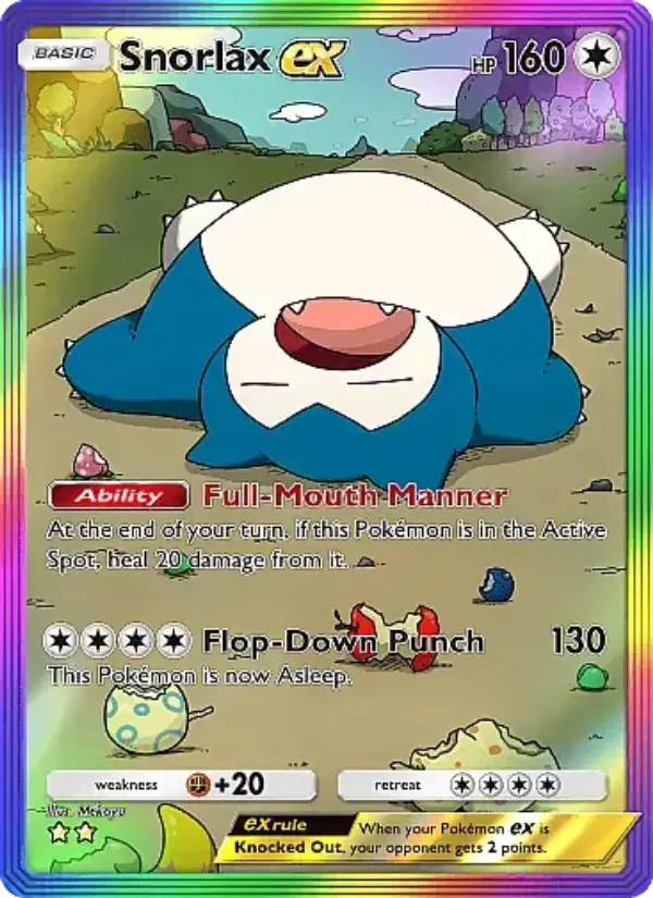 Card image of Snorlax ex