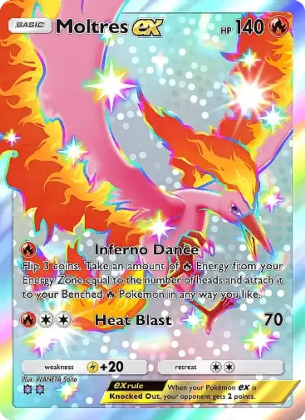 Card image of Moltres ex