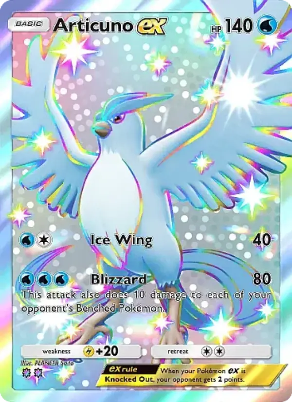 Card image of Articuno ex