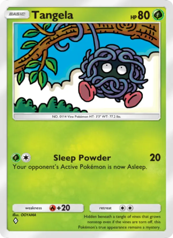 Card image of Tangela