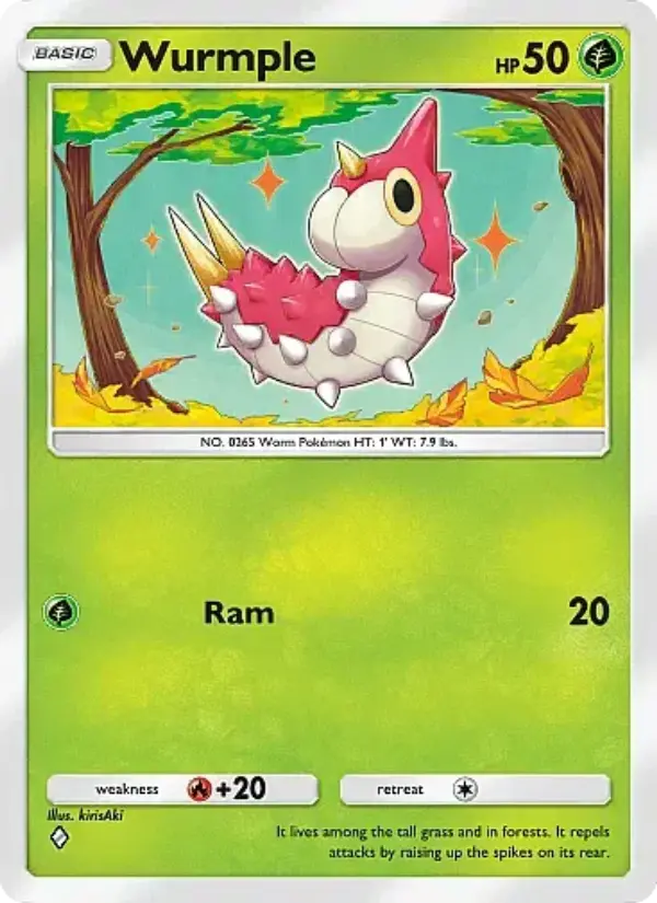 Card image of Wurmple