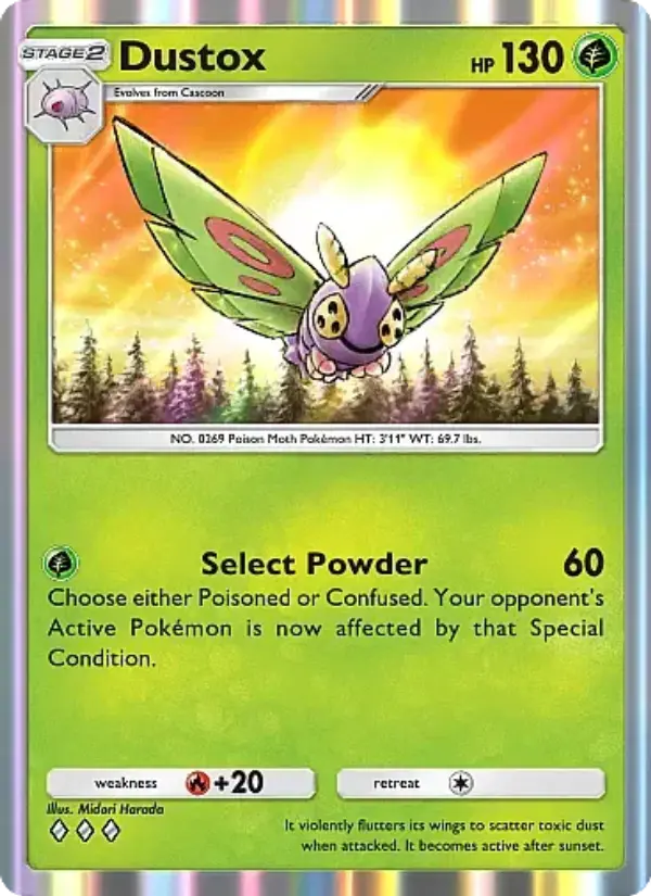 Card image of Dustox