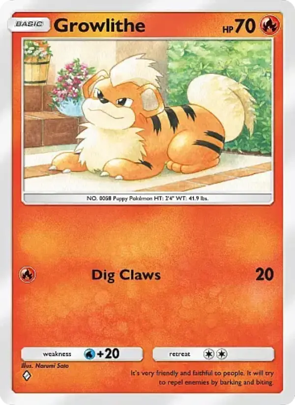 Card image of Growlithe