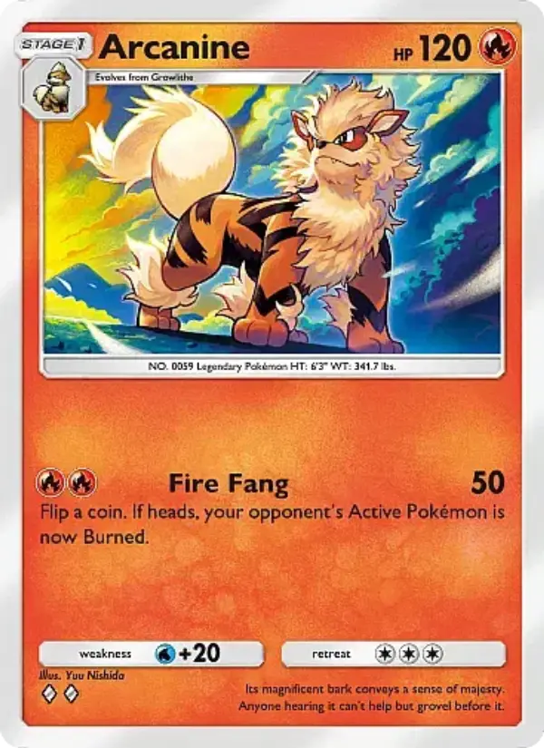 Card image of Arcanine