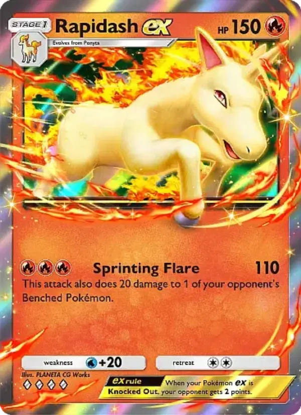 Card image of Rapidash ex