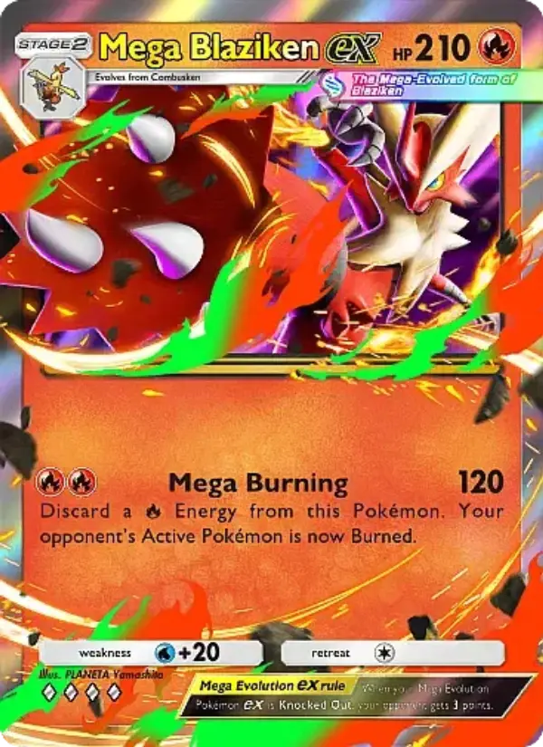 Card image of Mega Blaziken ex