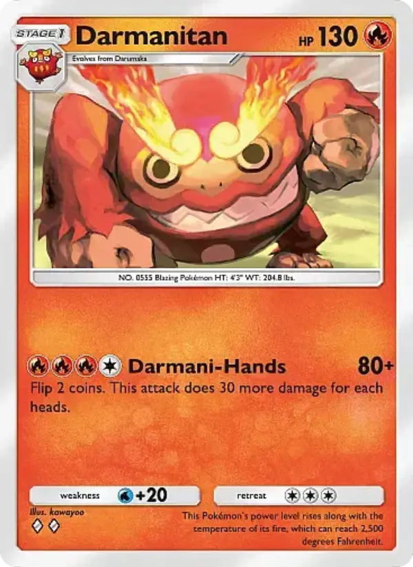 Card image of Darmanitan