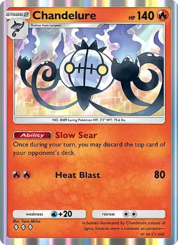Card image of Chandelure