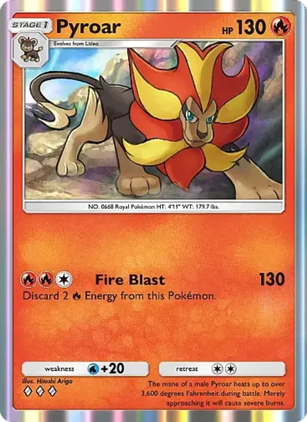 Card image of Pyroar