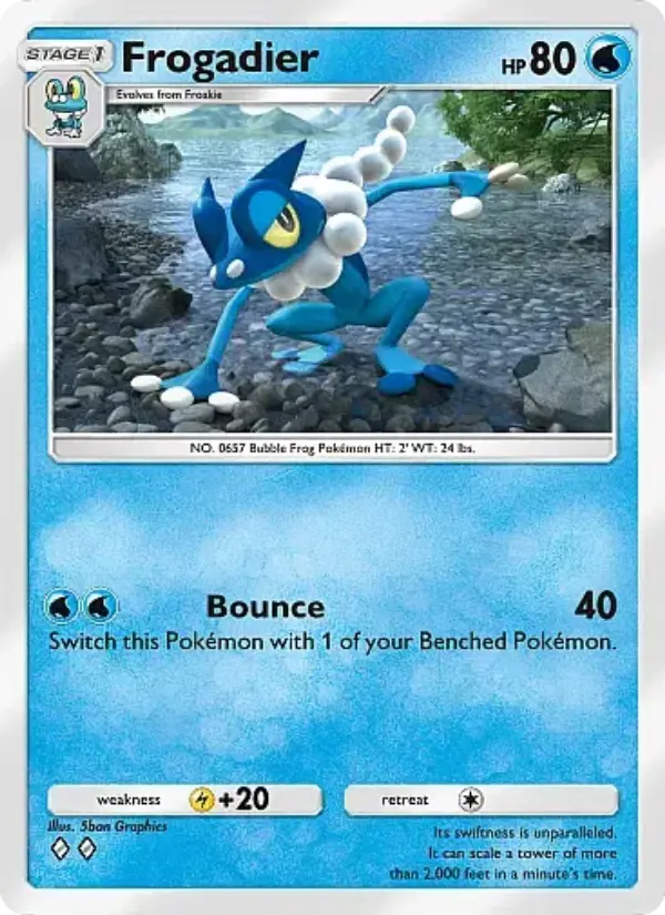 Card image of Frogadier