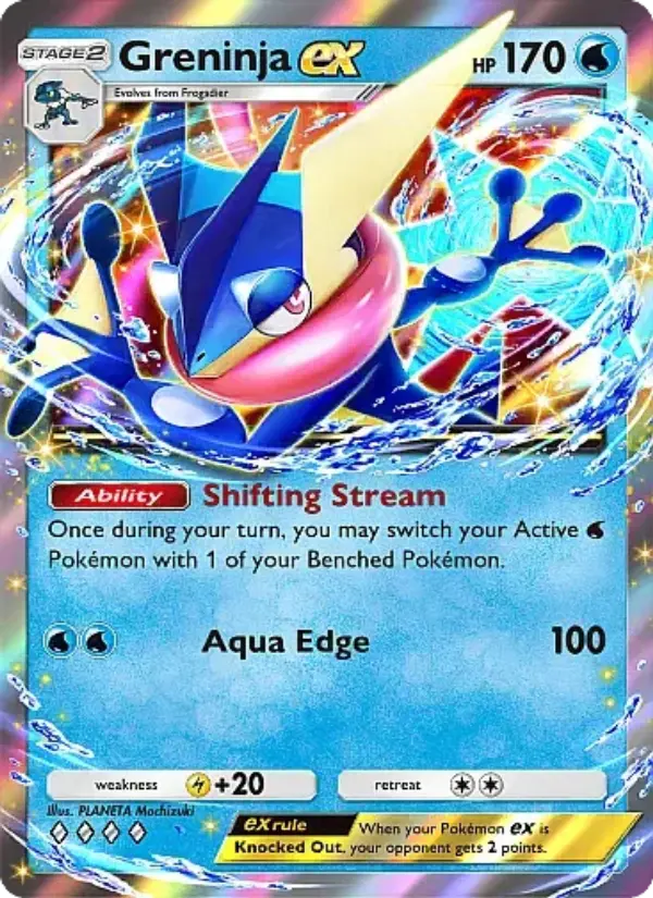 Card image of Greninja ex
