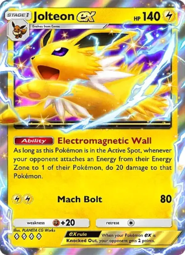 Card image of Jolteon ex