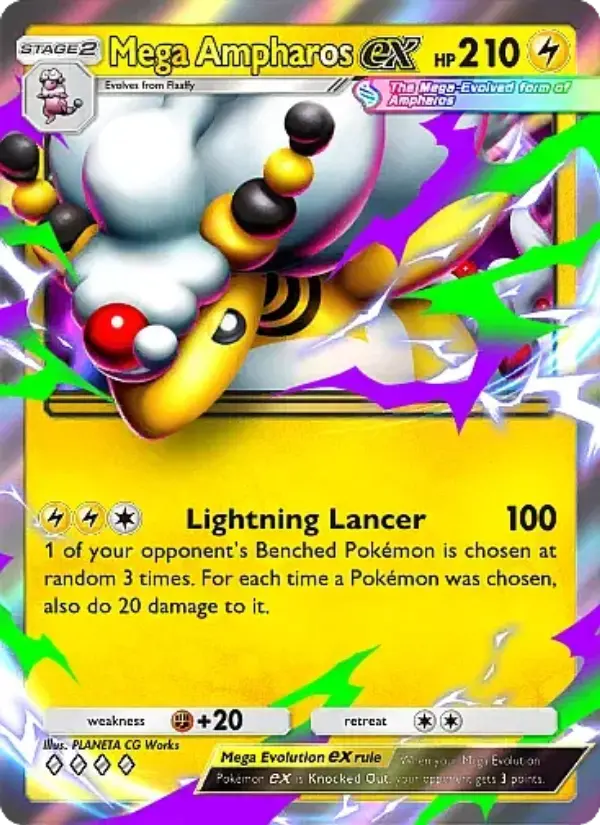 Card image of Mega Ampharos ex