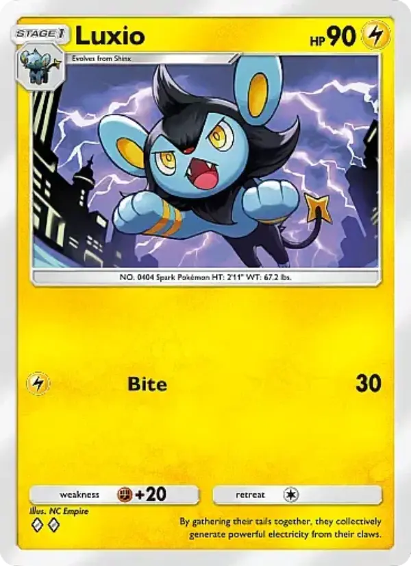 Card image of Luxio