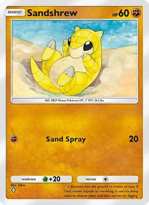 Card image of Sandshrew