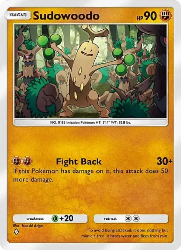 Card image of Sudowoodo