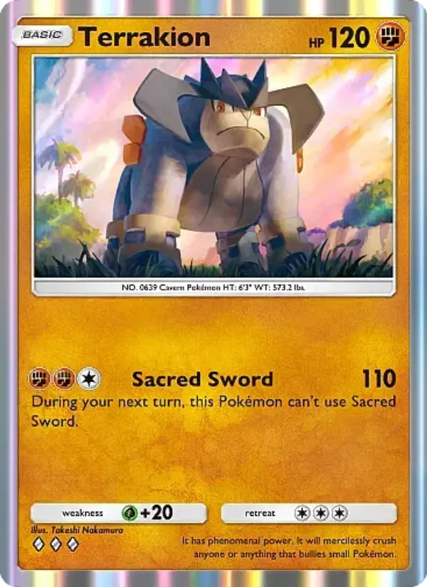 Card image of Terrakion