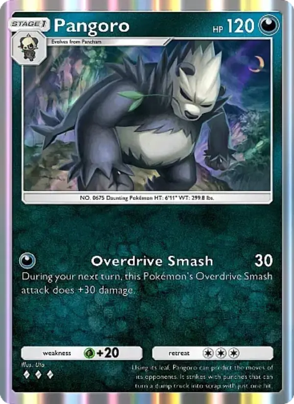 Card image of Pangoro