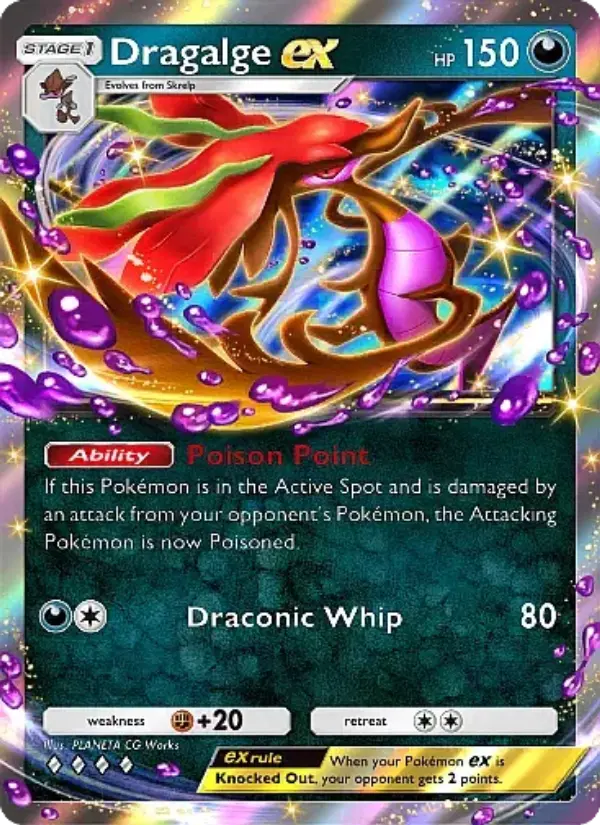Card image of Dragalge ex