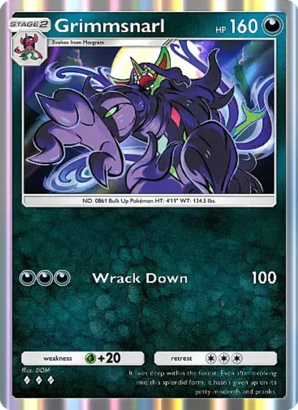 Card image of Grimmsnarl