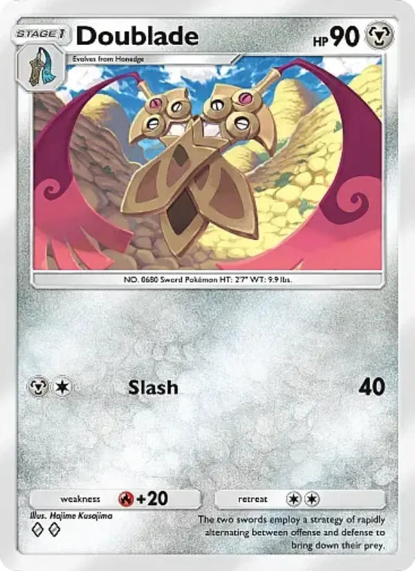 Card image of Doublade