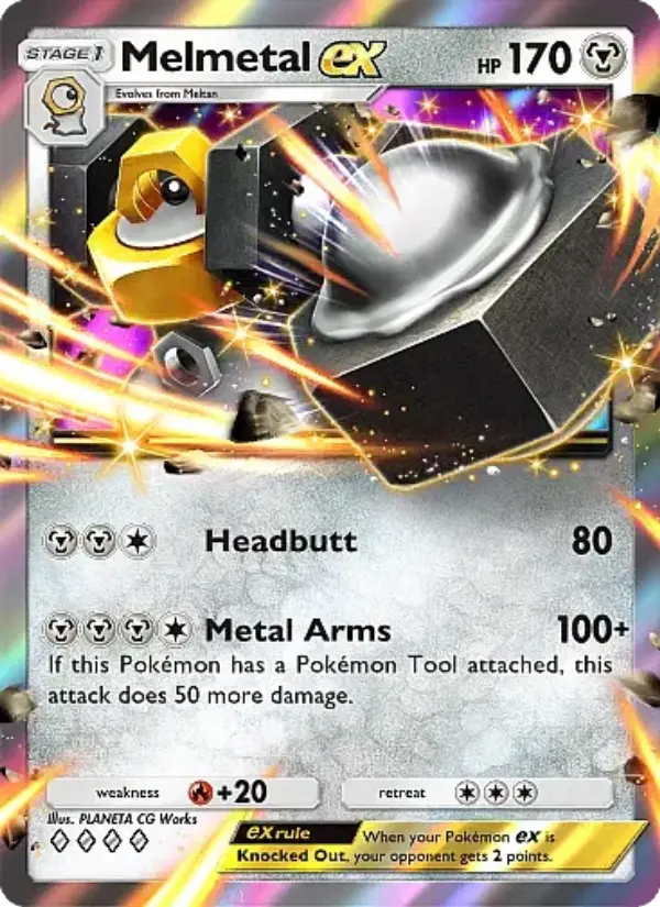 Card image of Melmetal ex